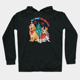 All I Want For Christmas Is My Dogs Happiness Hoodie